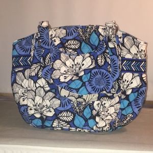 Vera Bradley RETIRED Blue Bayou shoulder bag
